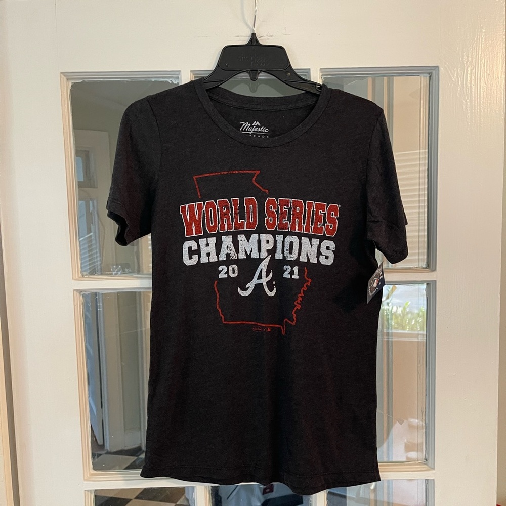 Women’s Atlanta Braves 2021 World Series Champs NWT